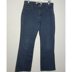 Gap‎ Denim Jeans Women's Size14 35X31 Blue Med Wash Boot Cut Cowboy Western